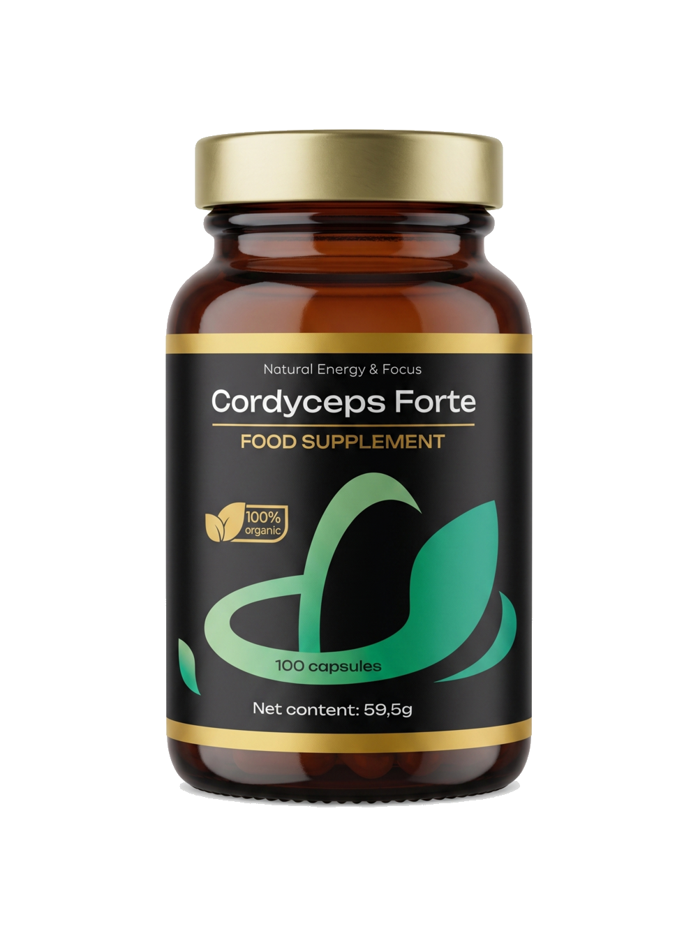 Cordyceps Forte — 100 Kapseln